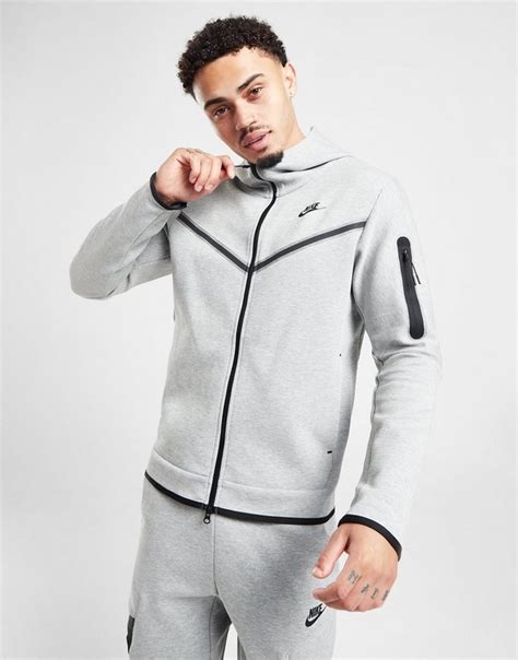 grijze nike tech